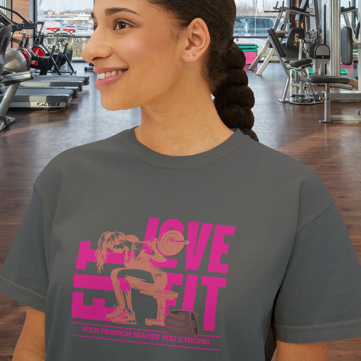 Motivational Women's Tee - Your Passion Makes You Strong