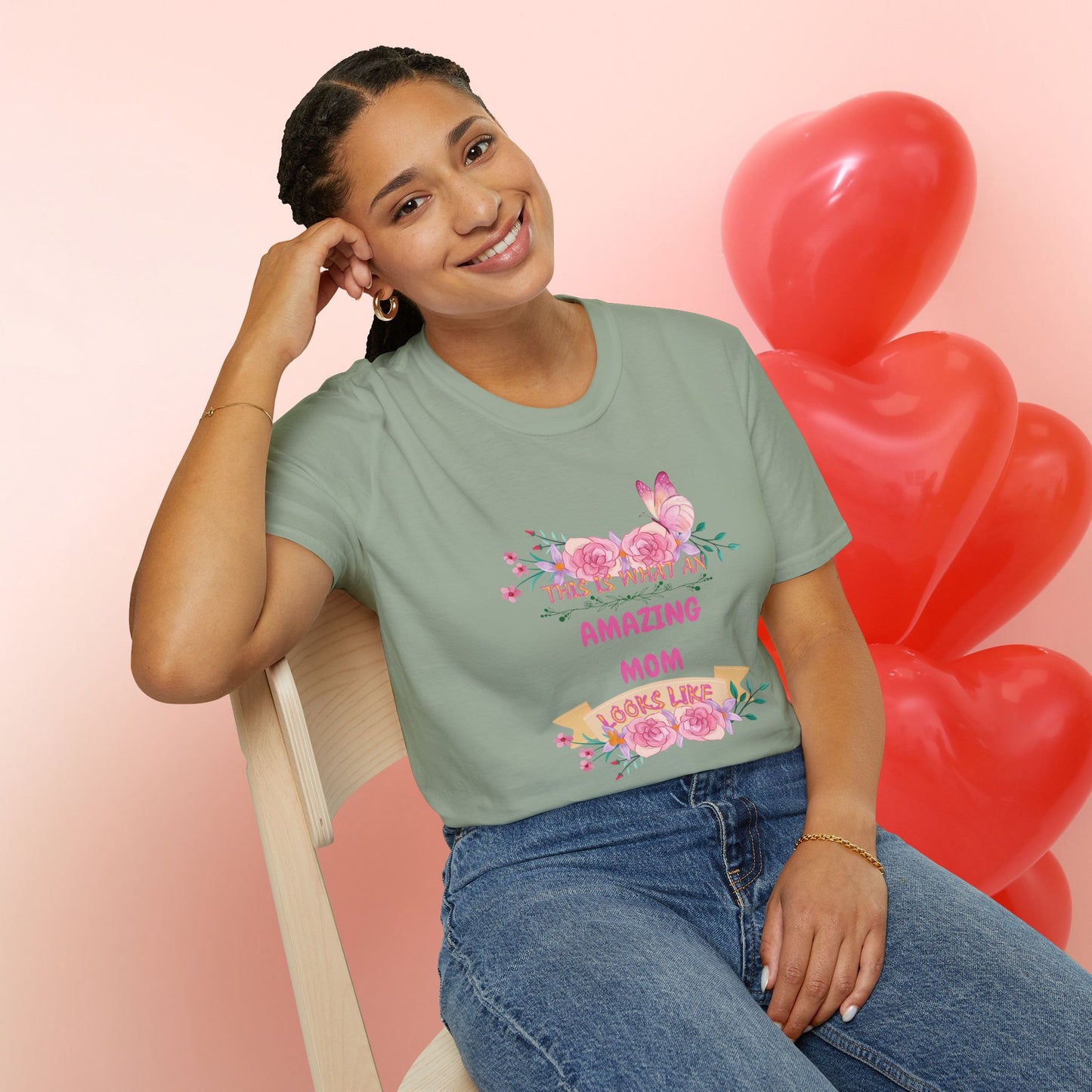Mother's Day Unisex T-Shirt - This is what an amazing mother looks like