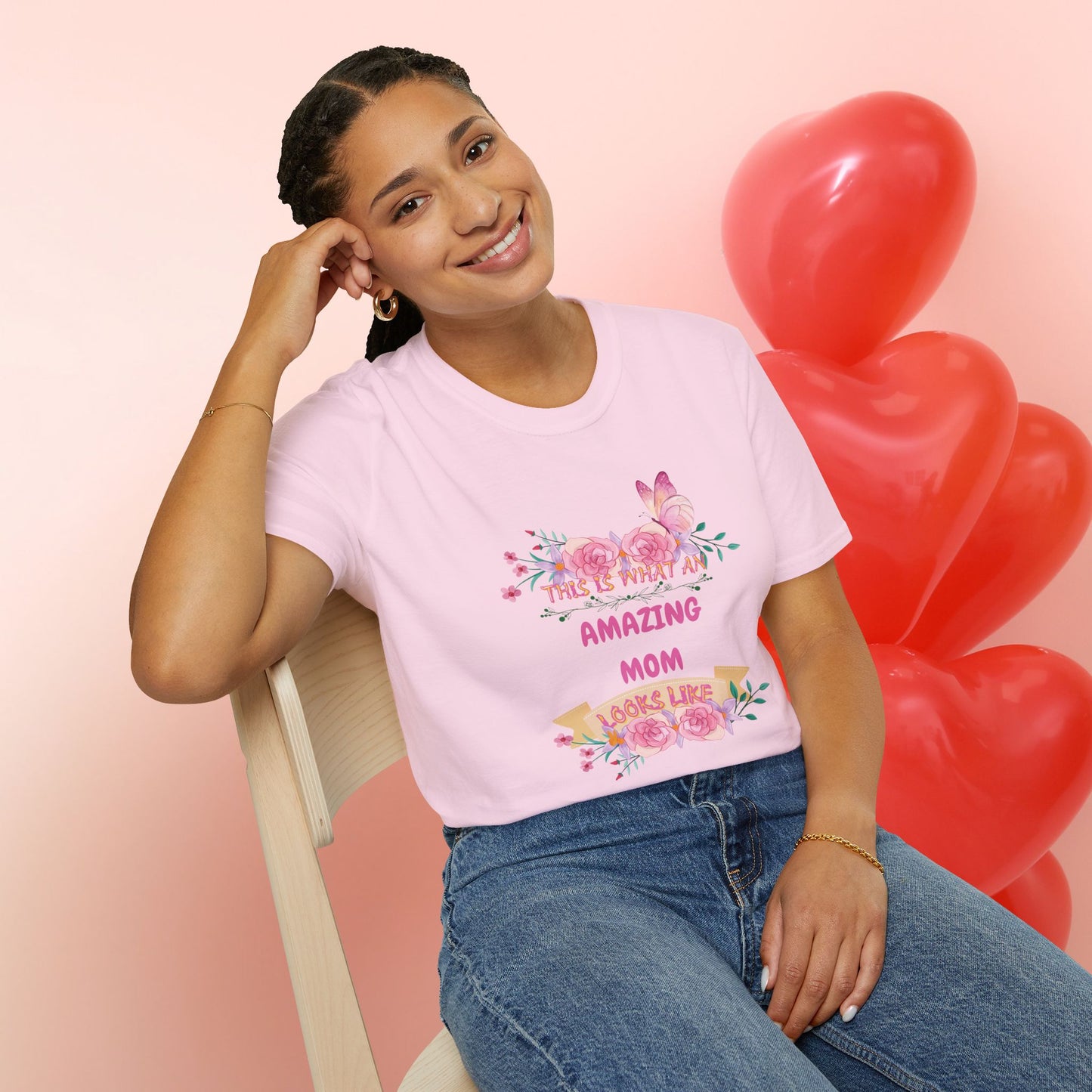 Mother's Day Unisex T-Shirt - This is what an amazing mother looks like