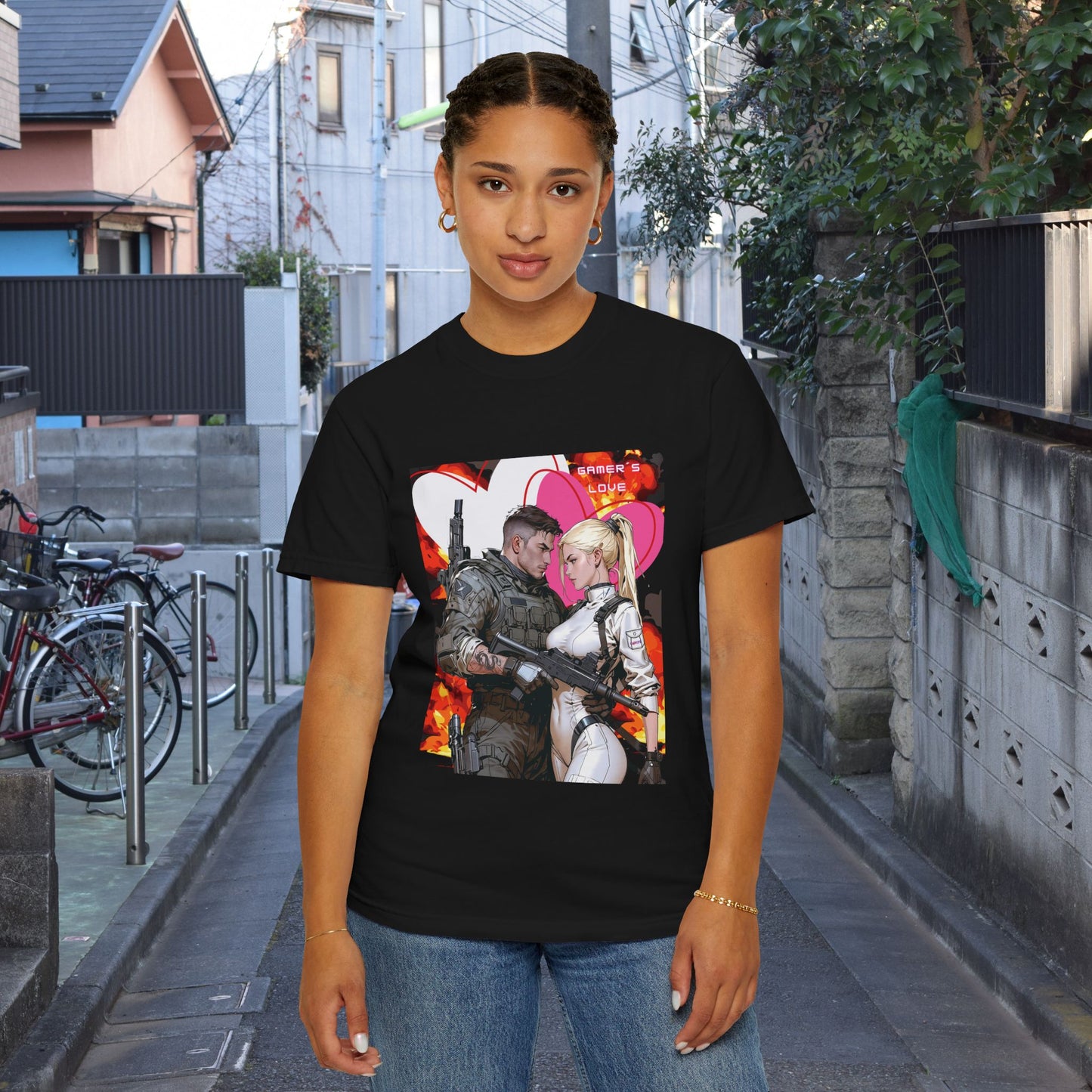 Valentine's Day Video Game and Sci-Fi Inspired T-Shirt