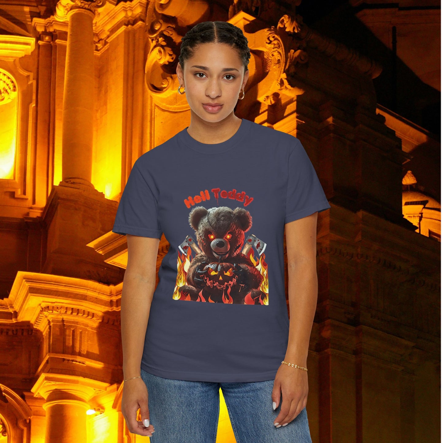 Hell Teddy Halloween T-Shirt