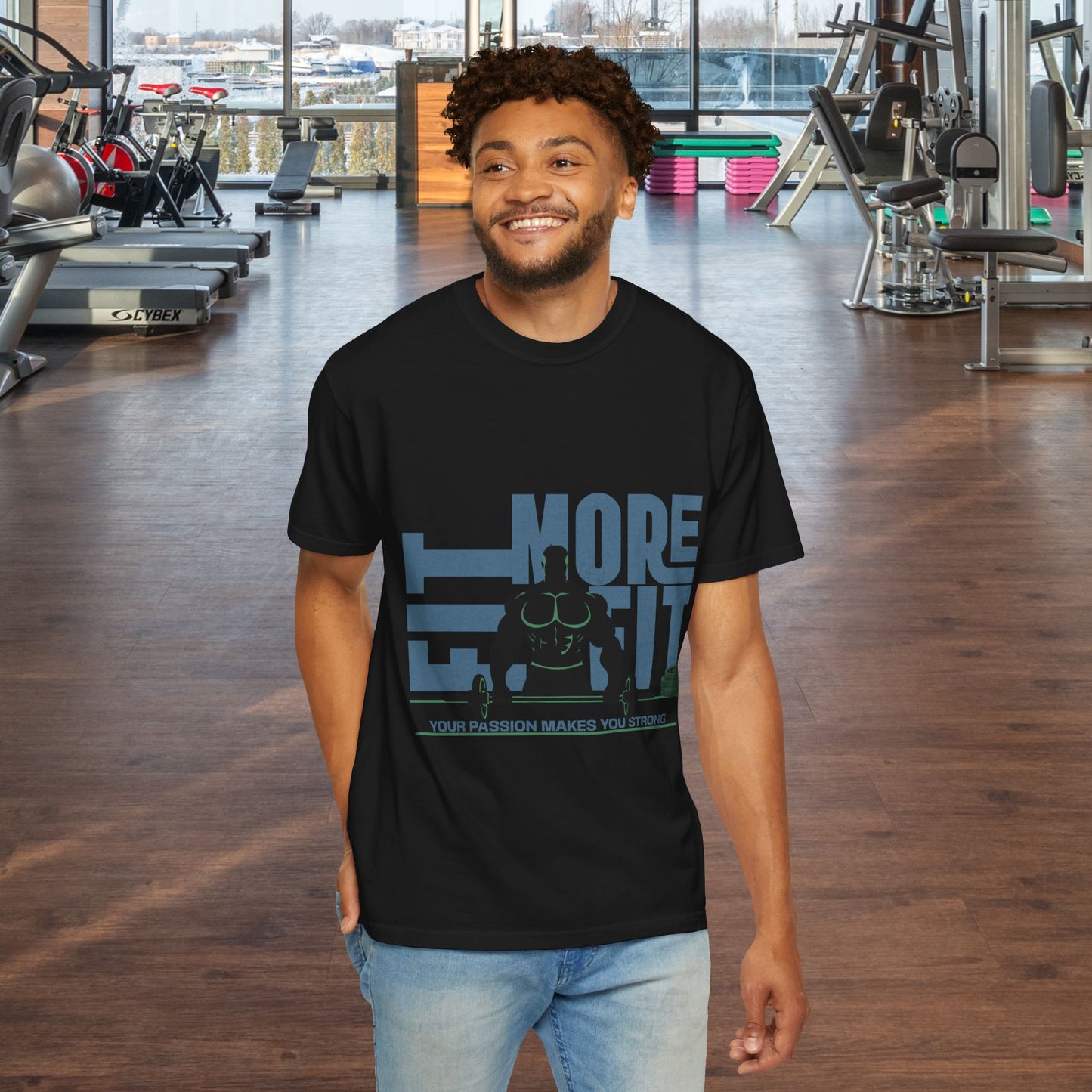 Motivational Men's Workout T-shirt