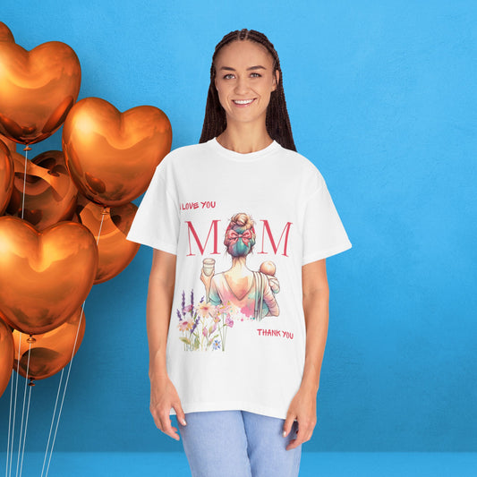 Mother's Day T-Shirt - Unisex Garment-Dyed