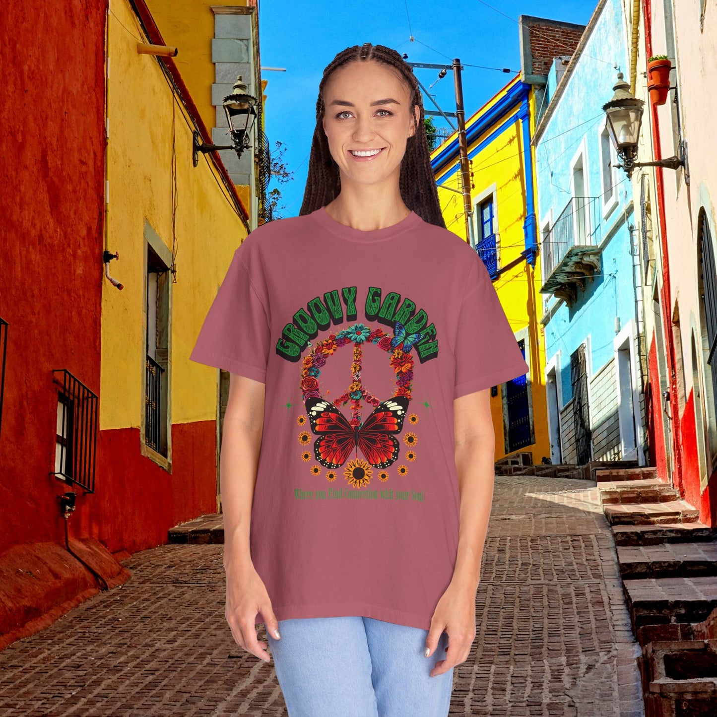 Nature Lover  Groovy Garden T-shirt