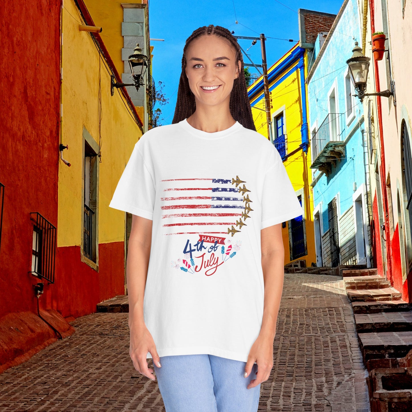 Cool and Comfortable T-shirt perfect for the 4th of July