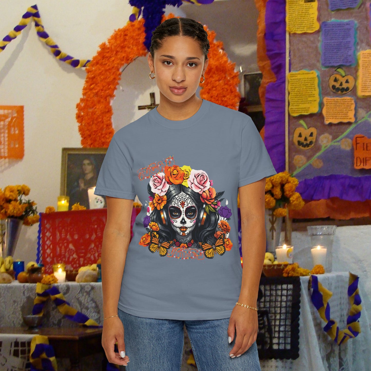 Day of the Dead Sugar Vibes T-shirt