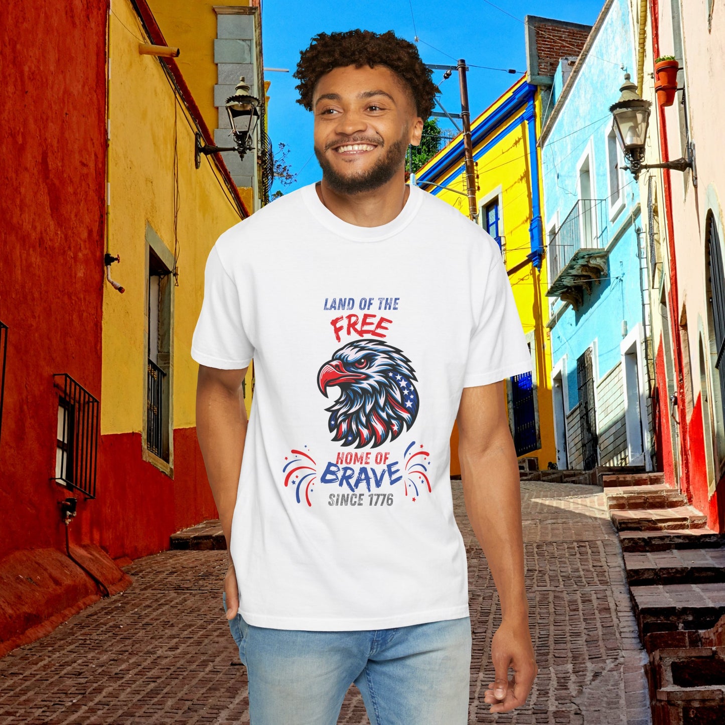 Cool and Comfortable T-shirt perfect for the 4th of July