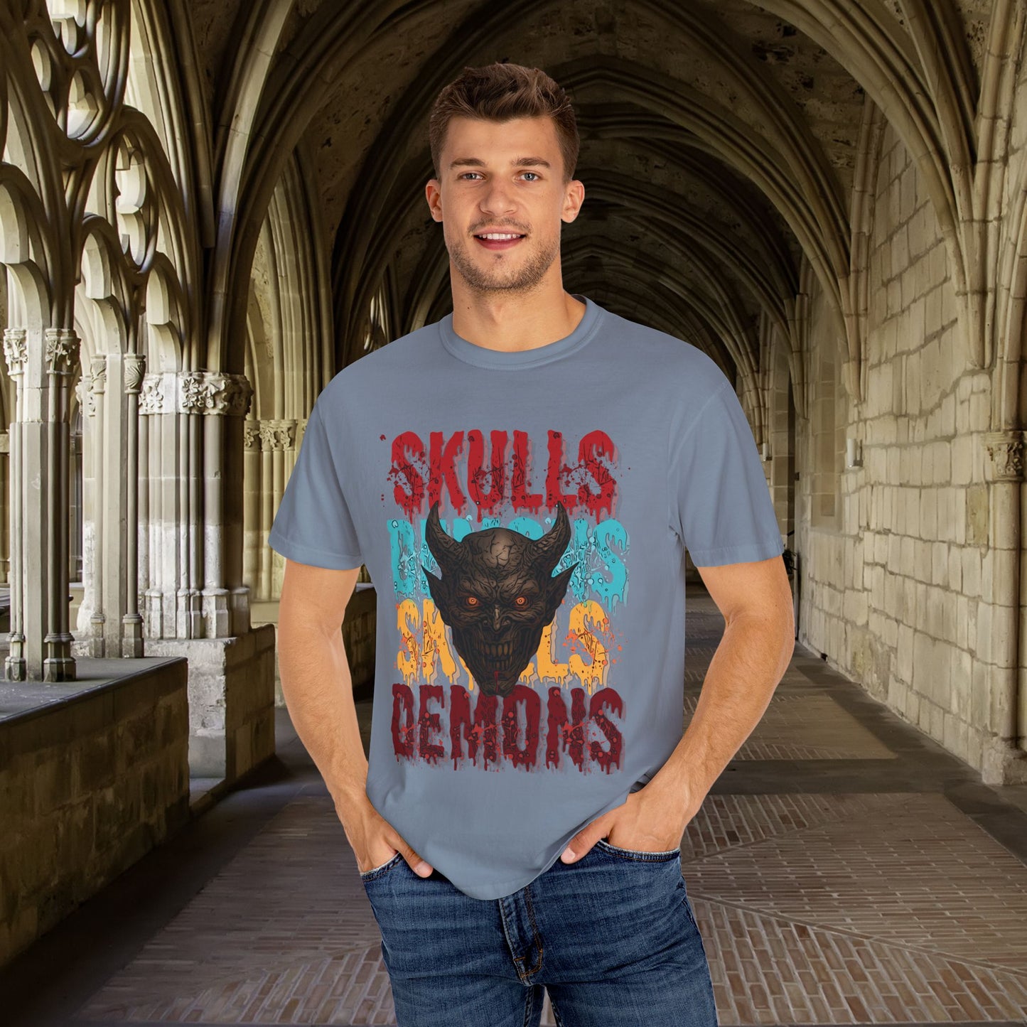 Halloween Skull Demons T-Shirt