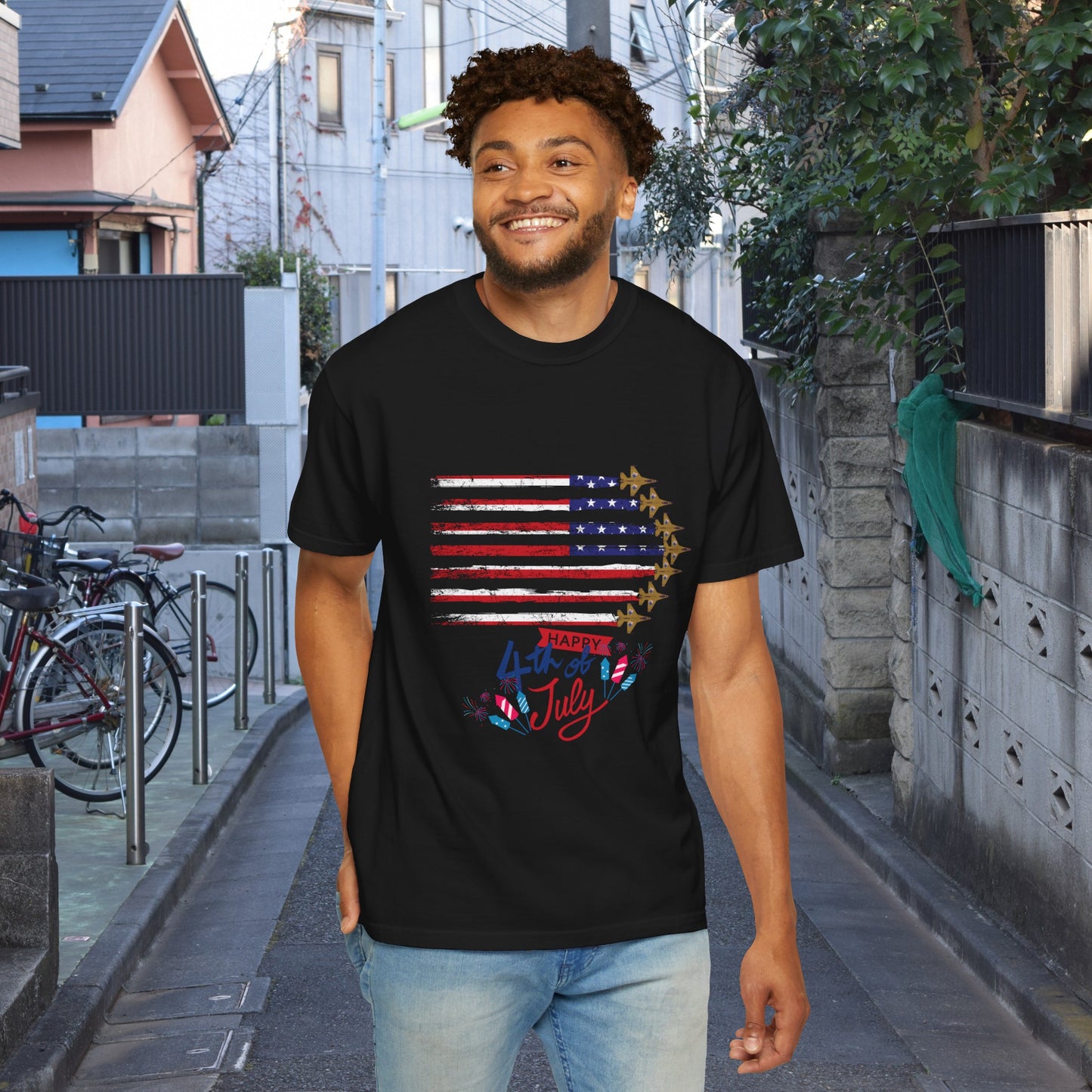 Cool and Comfortable T-shirt perfect for the 4th of July