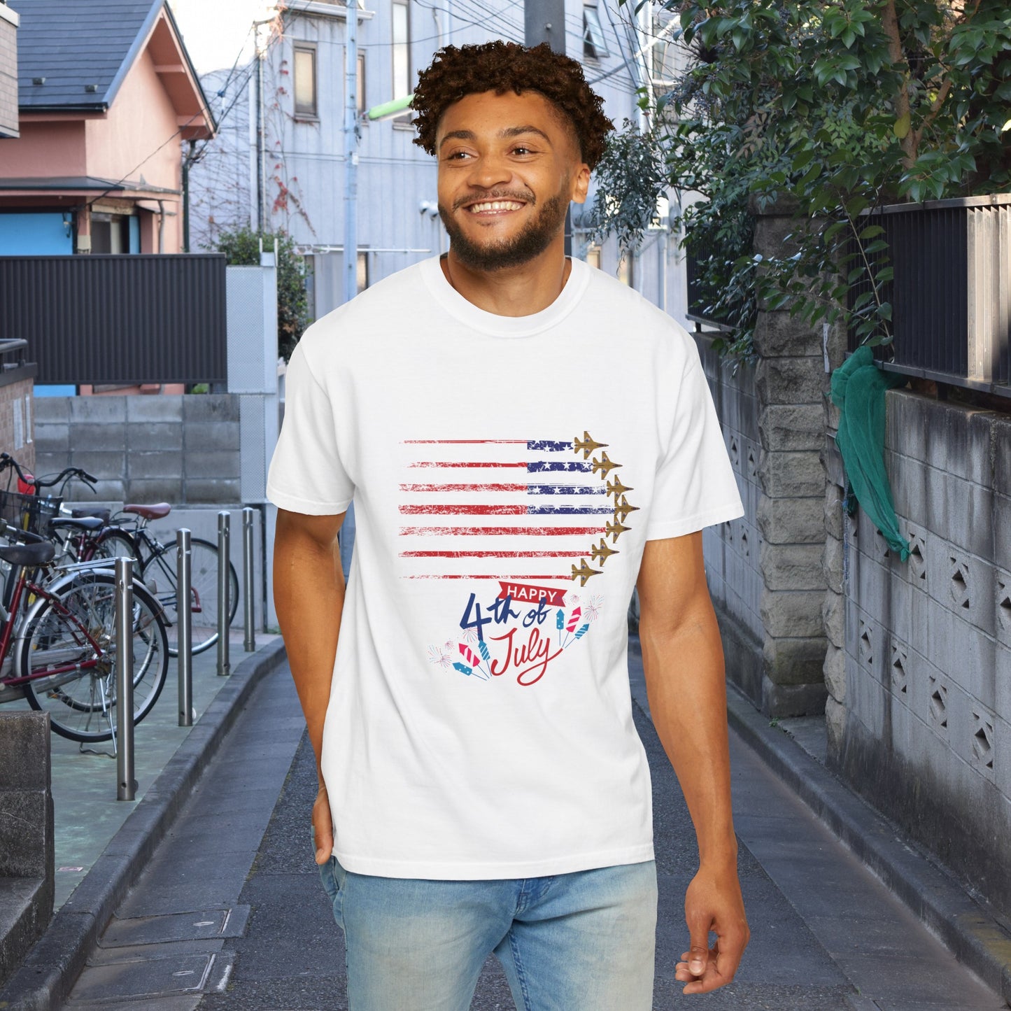 Cool and Comfortable T-shirt perfect for the 4th of July