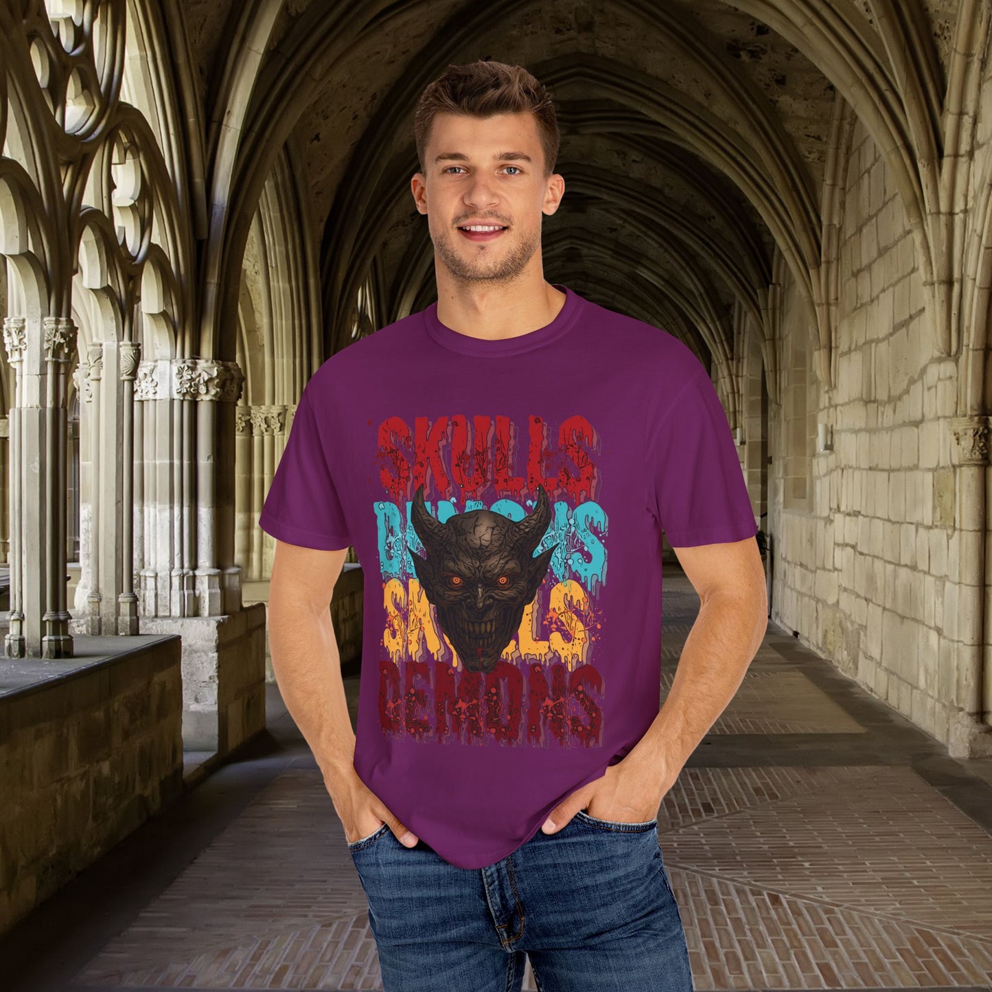 Halloween Skull Demons T-Shirt