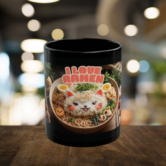 Mug - Ramen-Inspired Black Tea Cup (11oz, 15oz)