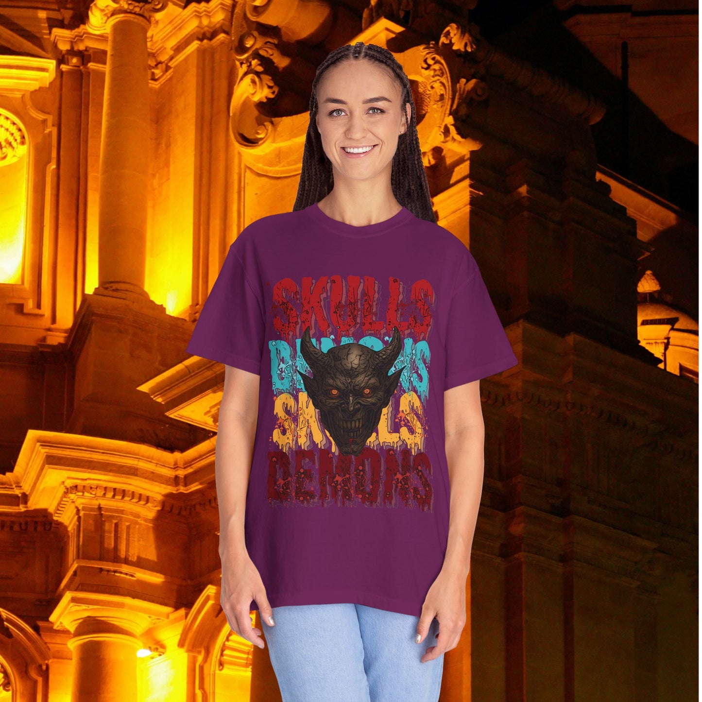 Halloween Skull Demons T-Shirt