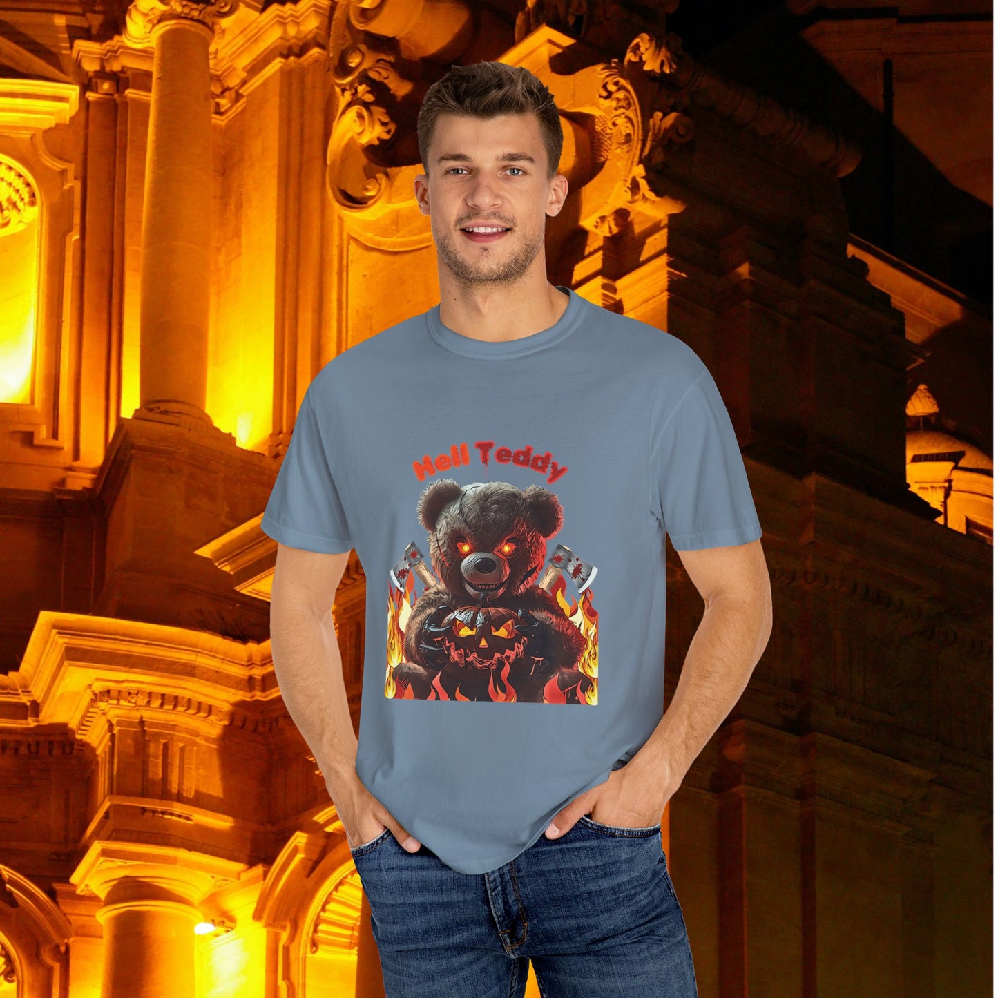 Hell Teddy Halloween T-Shirt