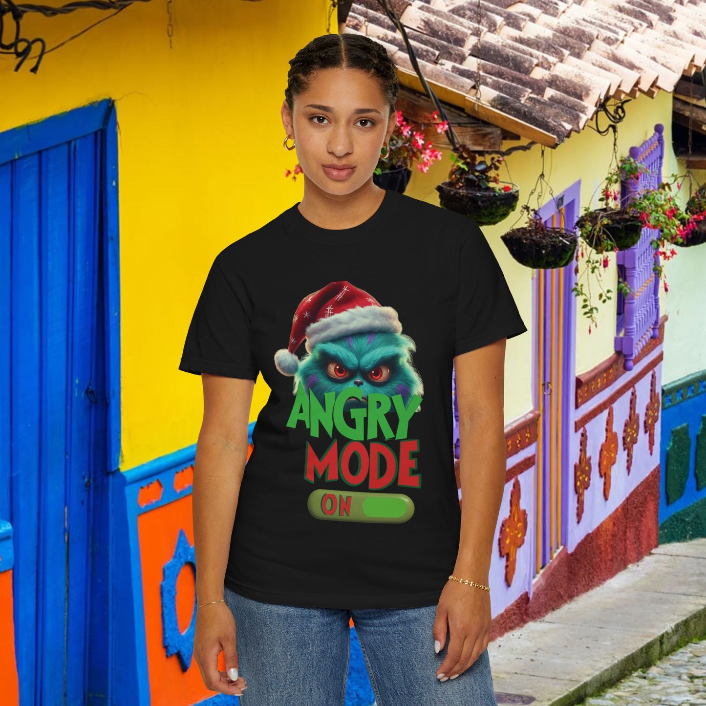 Angry Mode Christmas T-Shirt