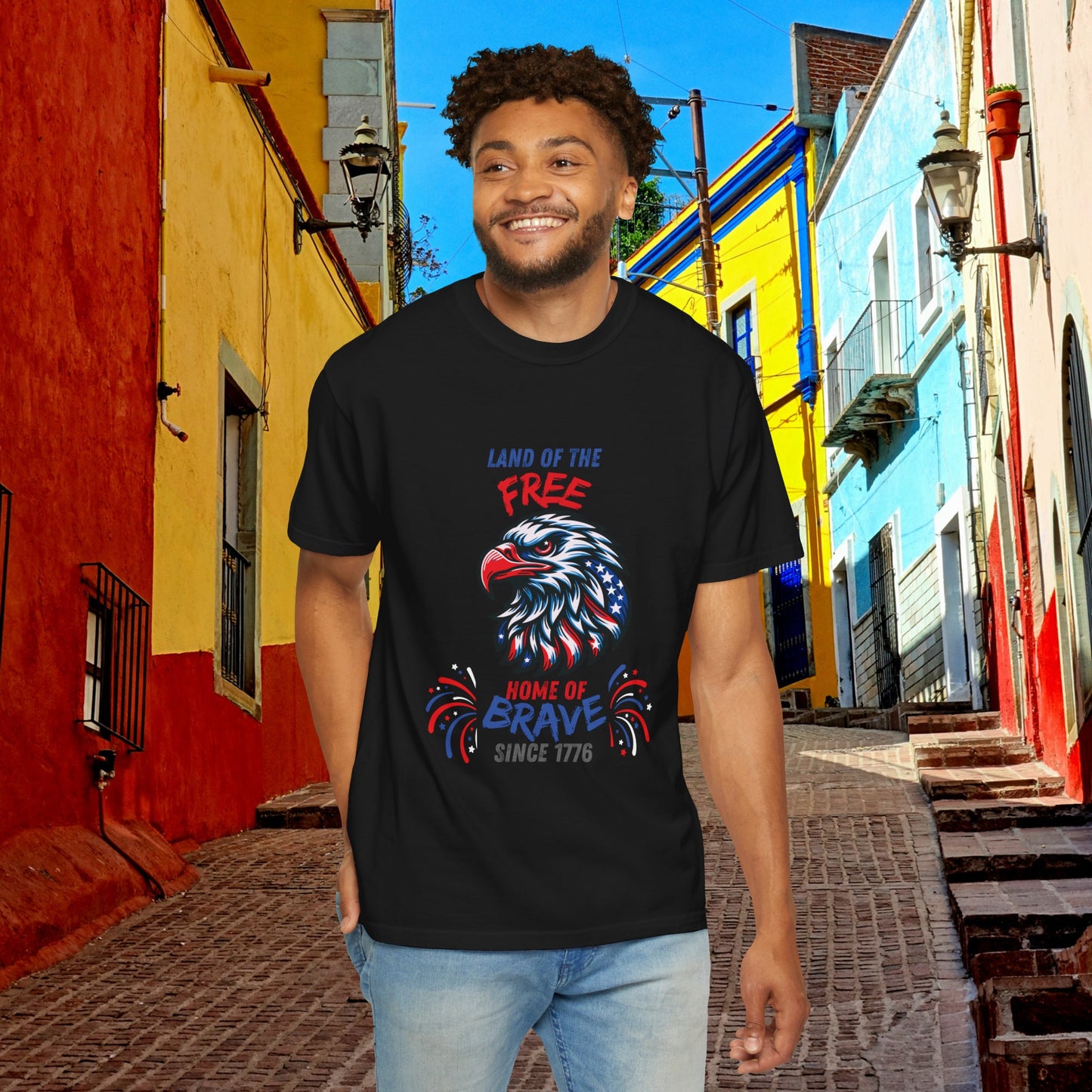 Cool and Comfortable T-shirt perfect for the 4th of July