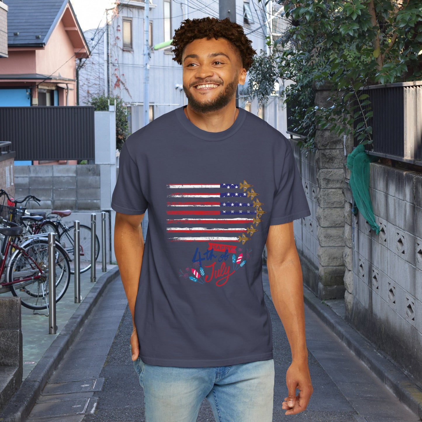 Cool and Comfortable T-shirt perfect for the 4th of July