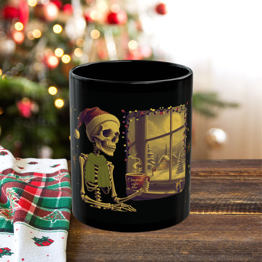 Christmas Night Black Mug