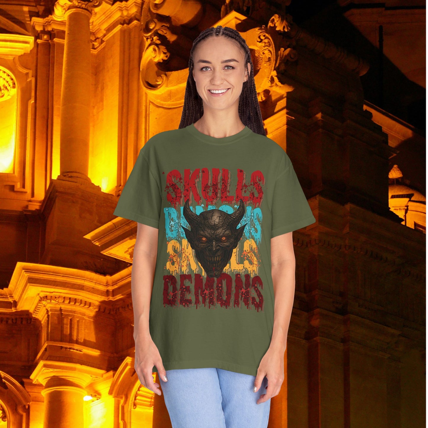 Halloween Skull Demons T-Shirt