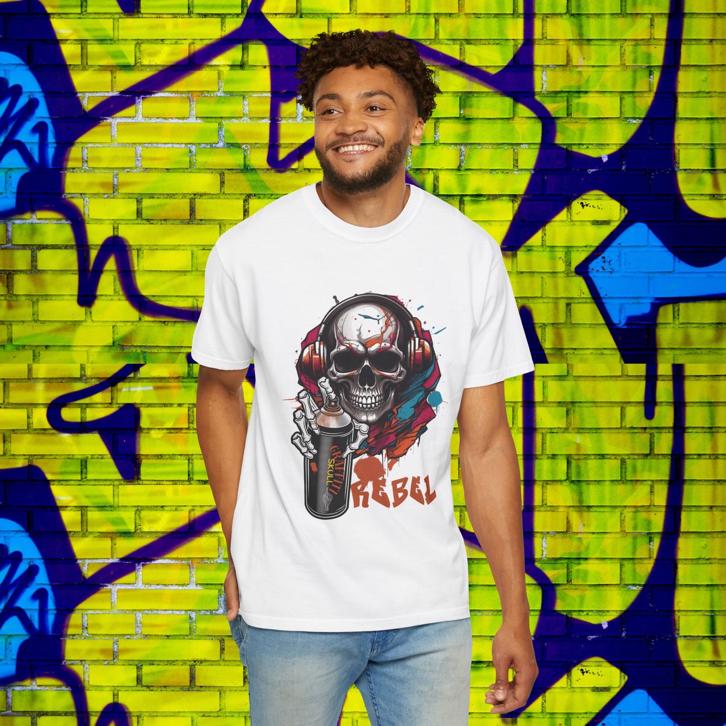 Graffiti Skull T-shirt
