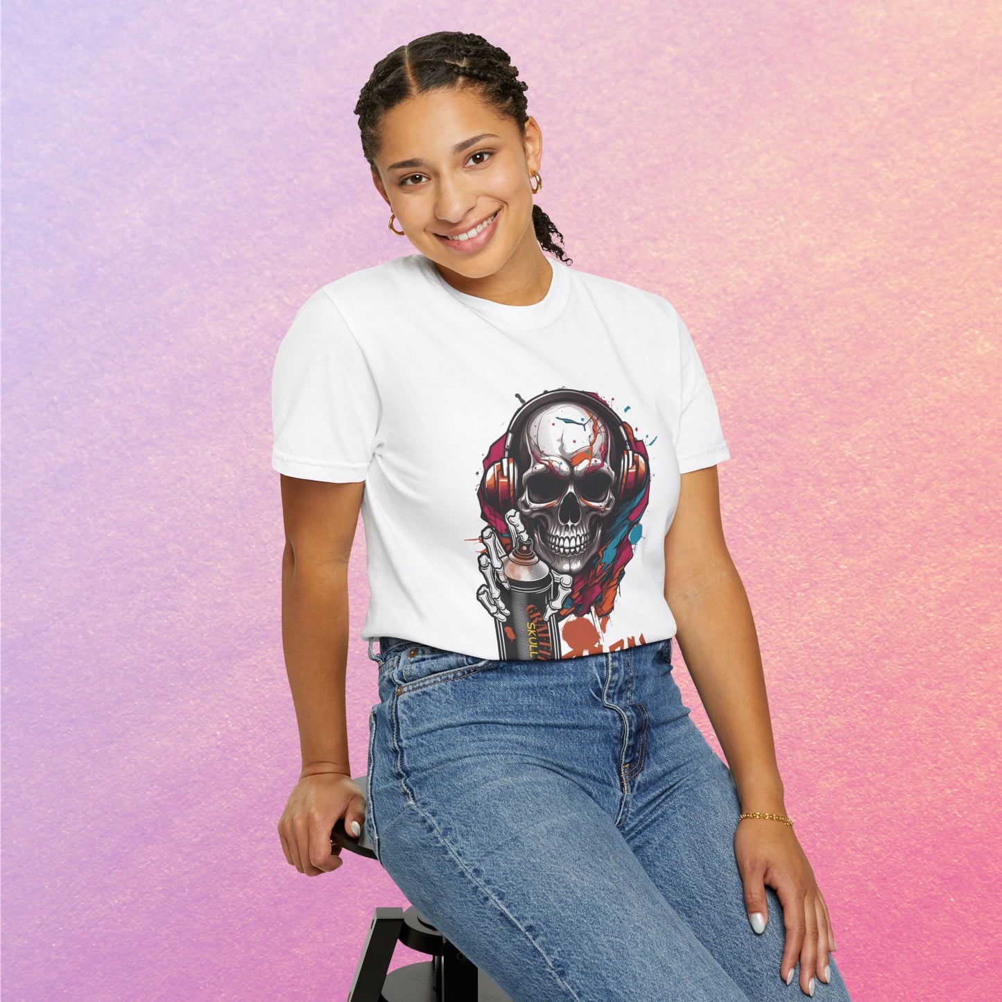 Graffiti Skull T-shirt