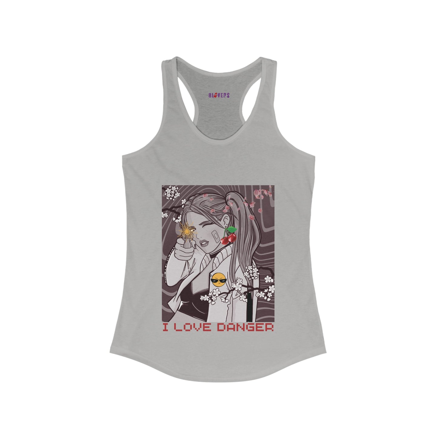 Soft and cool tank top for your workout routines or simply enjoying a sunny day.