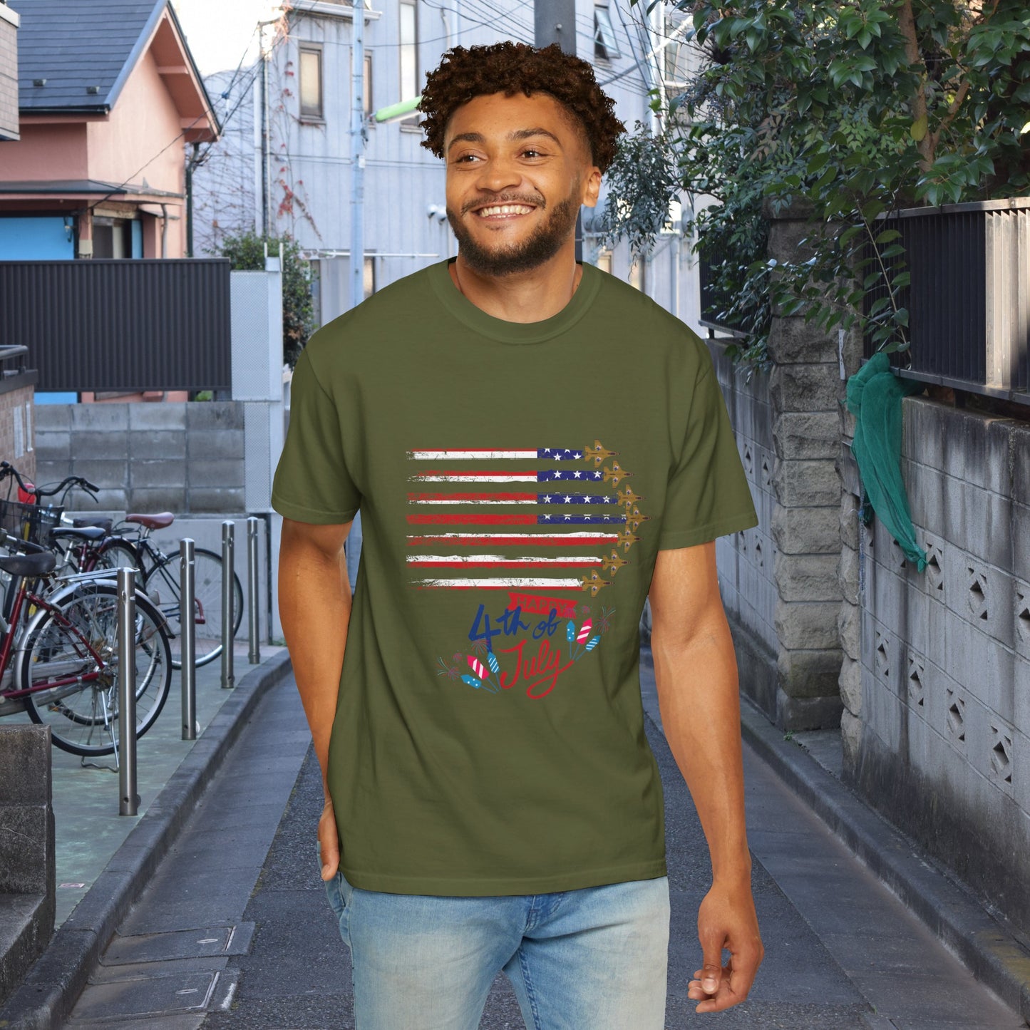 Cool and Comfortable T-shirt perfect for the 4th of July