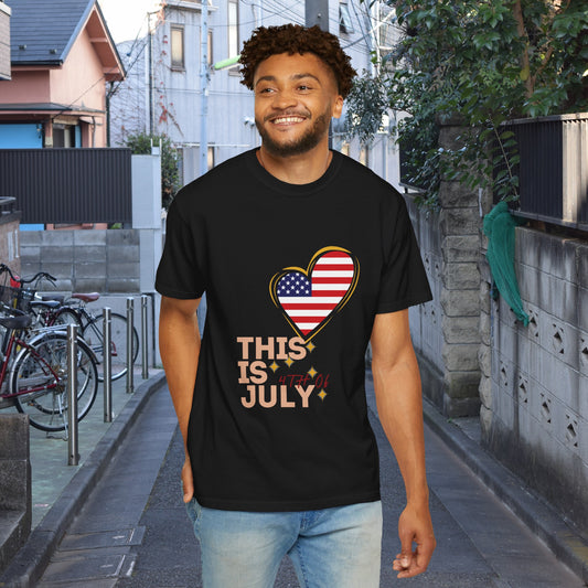 Fresh and soft T-shirt, ideal for celebrating Independence Day