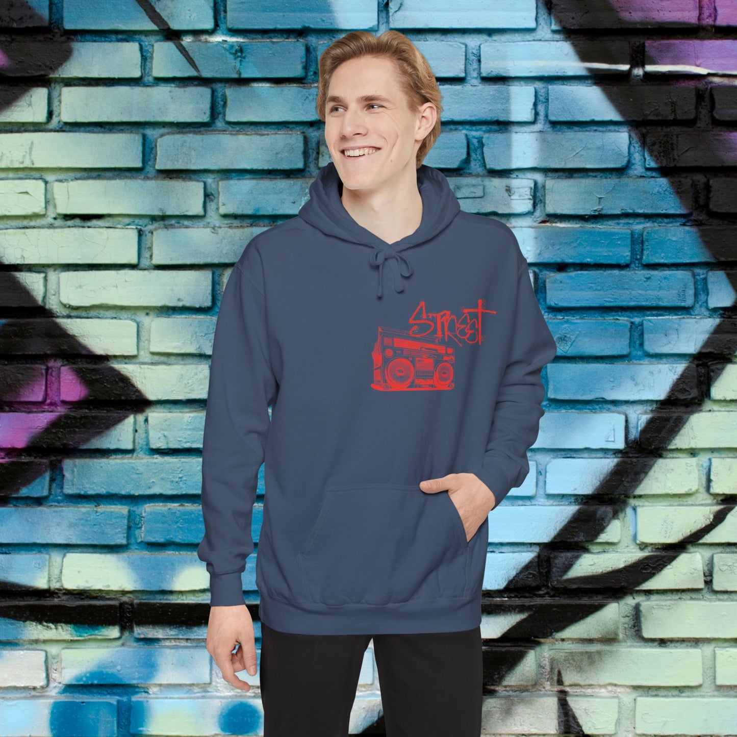 Hip Hop Skull Hoodie — Streetwear Skull Graphic Pullover