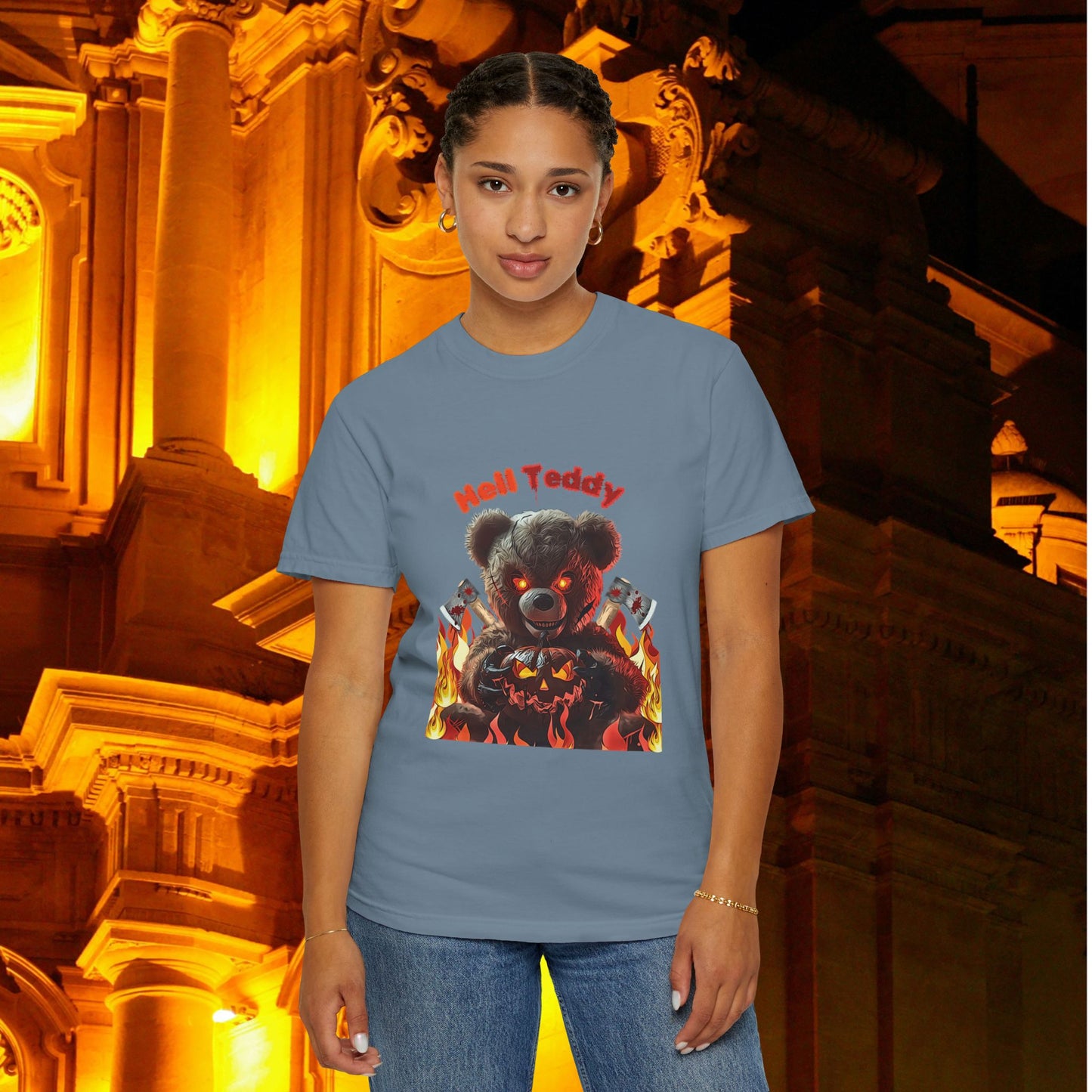 Hell Teddy Halloween T-Shirt