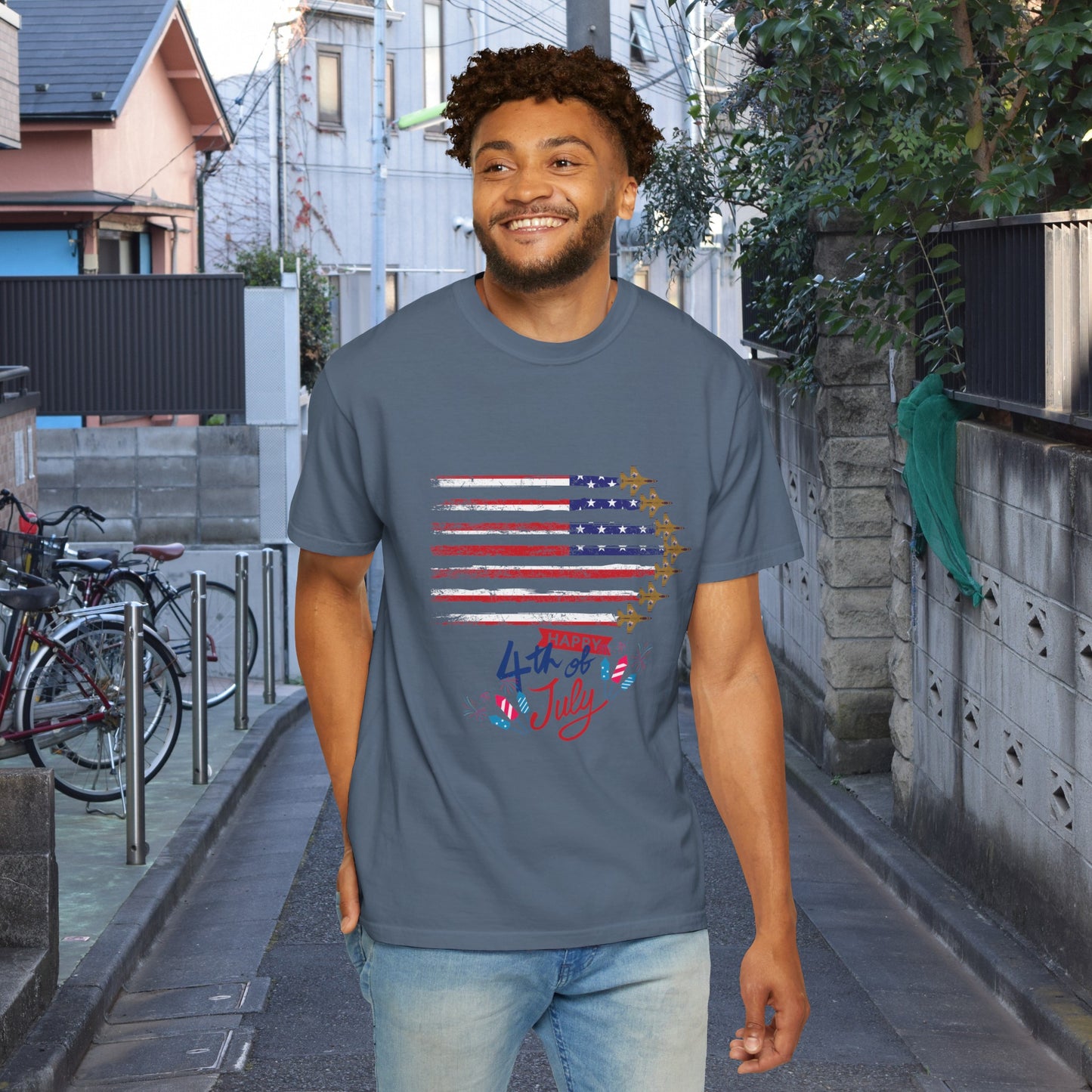 Cool and Comfortable T-shirt perfect for the 4th of July