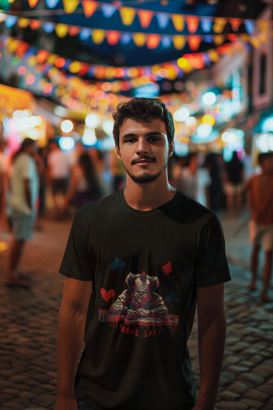 Halloween Blood Joker T-shirt