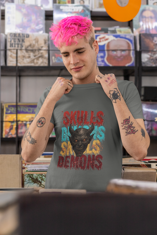 Halloween Skull Demons T-Shirt