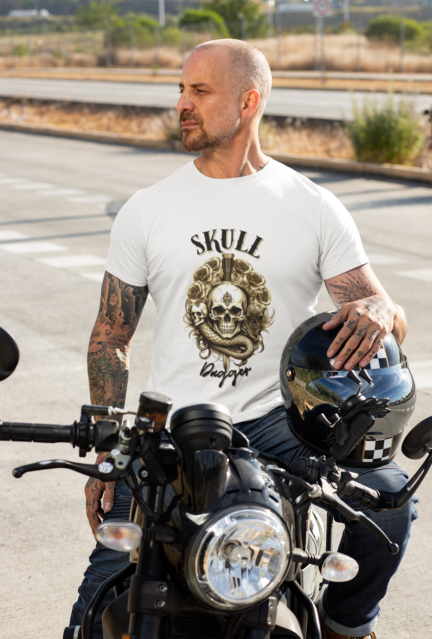 Skull Dagger Unisex T-shirt
