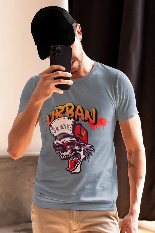Skull Urban Skate T-Shirt