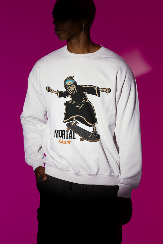 Skull Sweatshirt - Urban Skate Themed