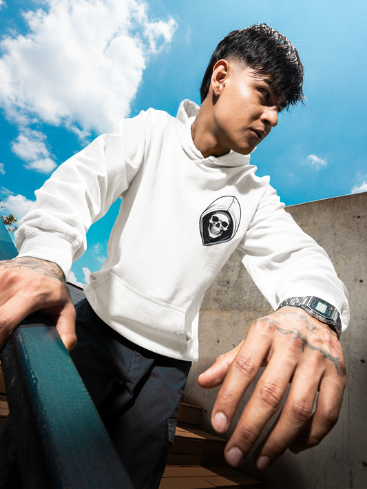 Skateboarding Skeleton Hoodie — "Bones May Break, But the Soul Keeps Skating"