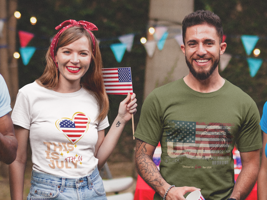 Patriotic 4th of July T-shirt