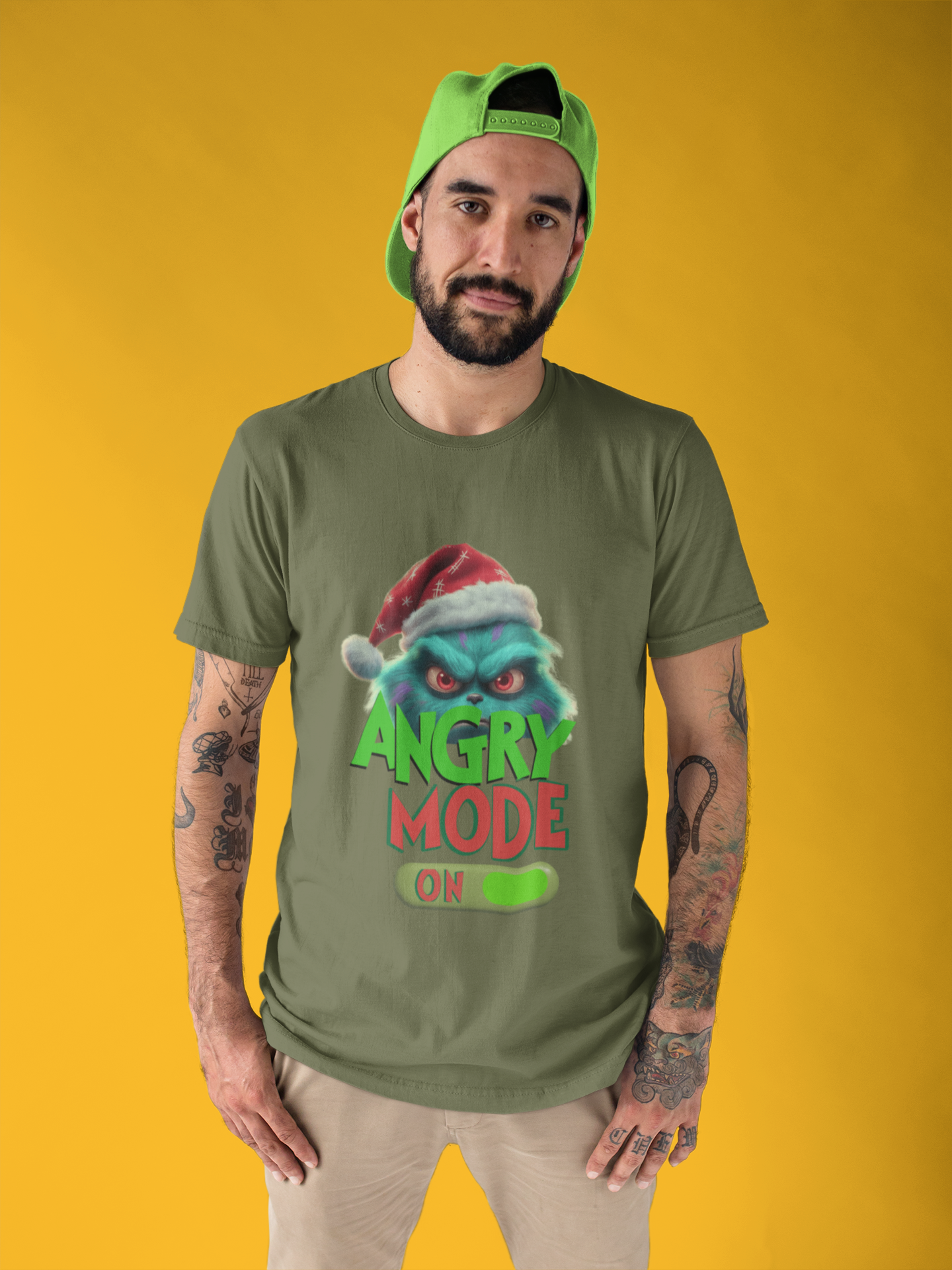 Angry Mode Christmas T-Shirt