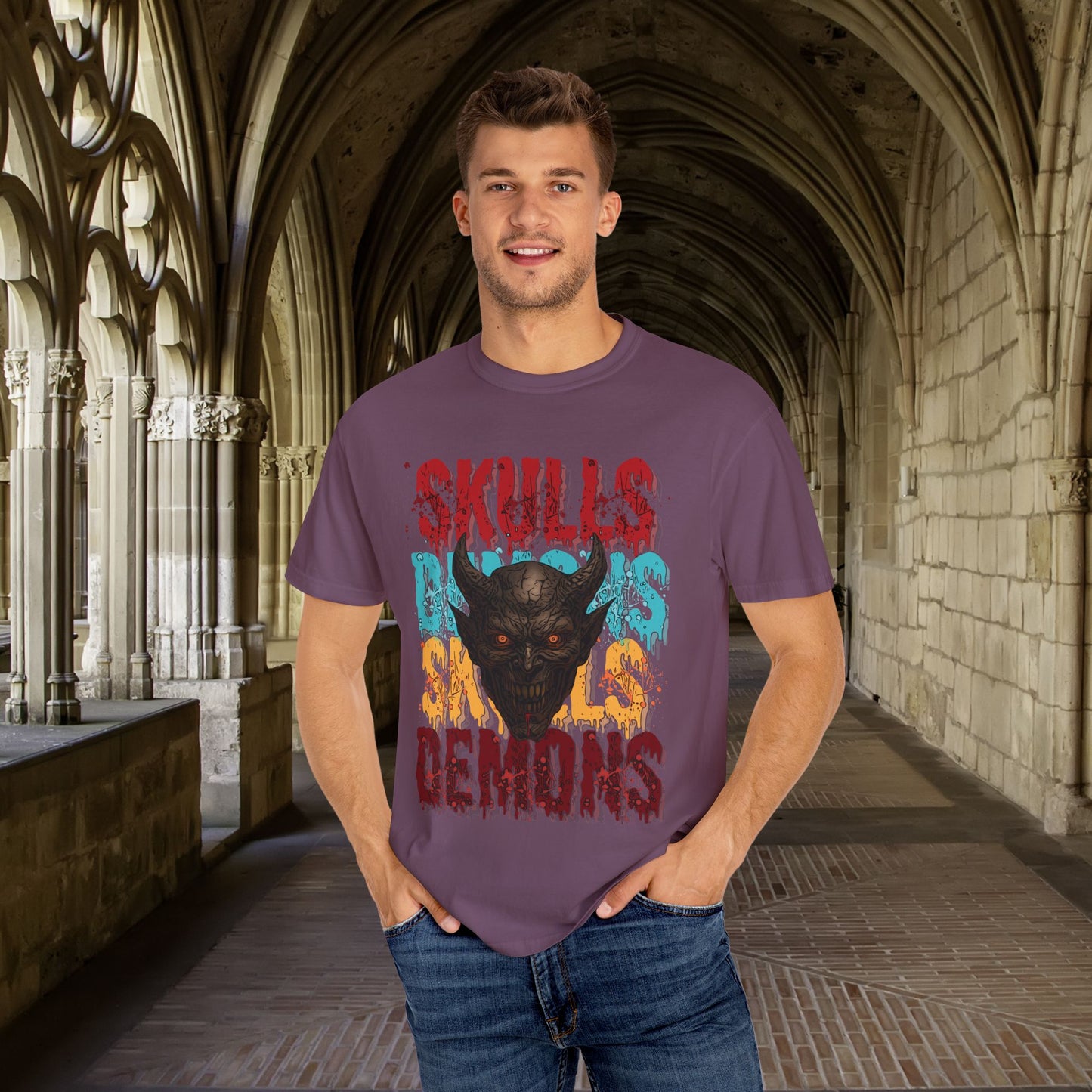 Halloween Skull Demons T-Shirt