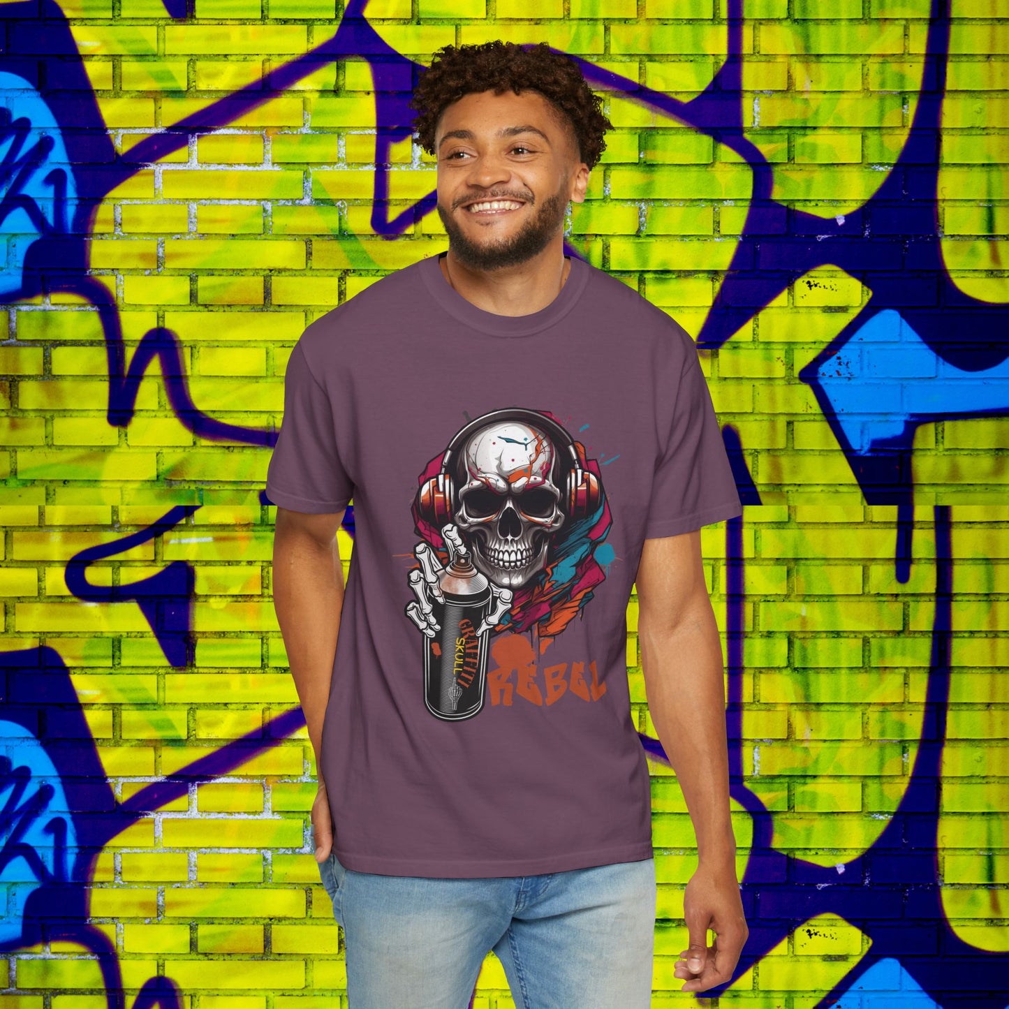 Graffiti Skull T-shirt