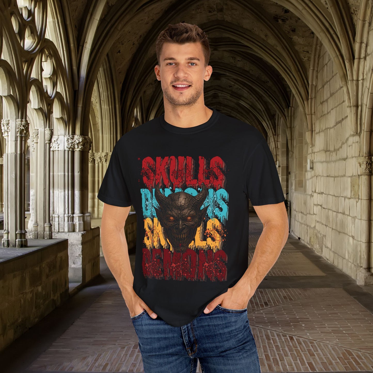 Halloween Skull Demons T-Shirt