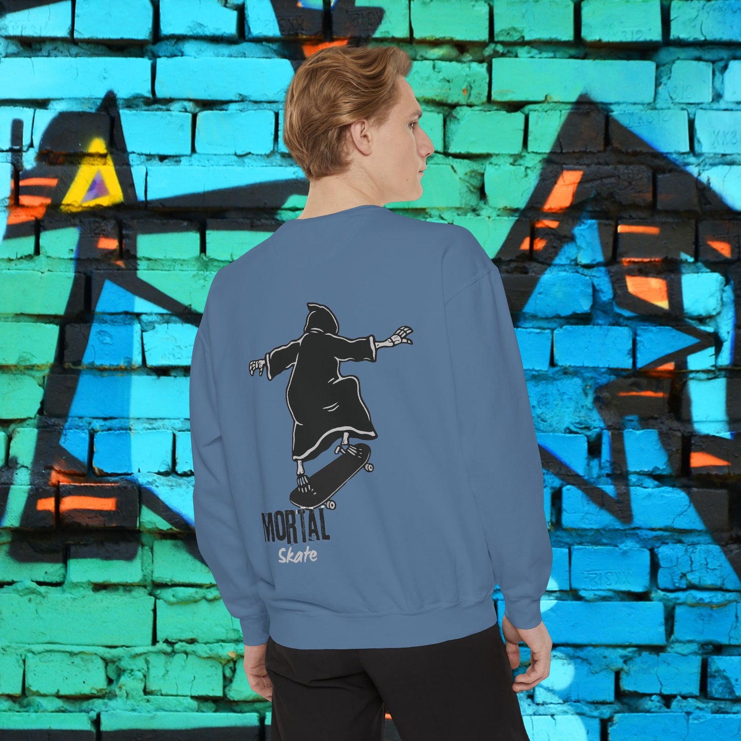 Skull Sweatshirt - Urban Skate Themed