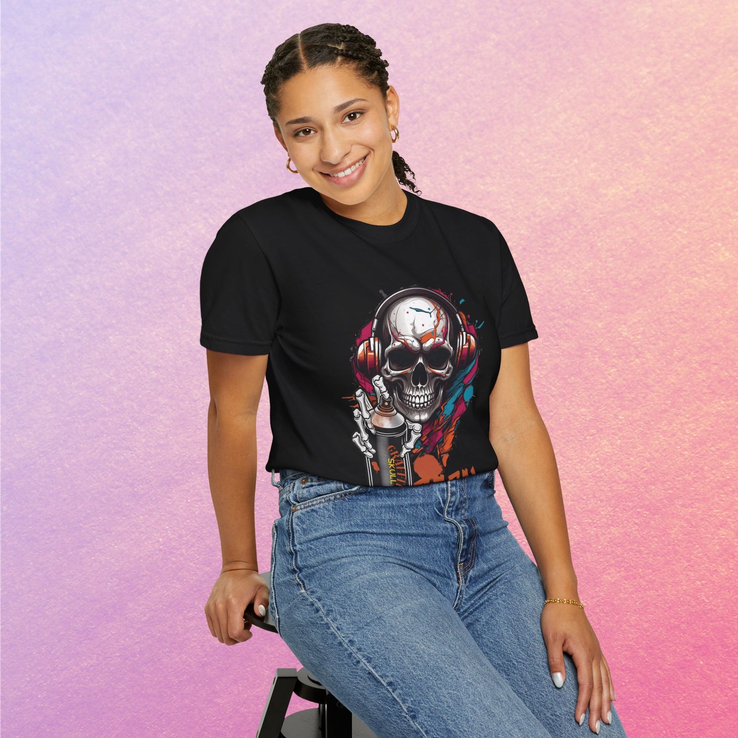 Graffiti Skull T-shirt