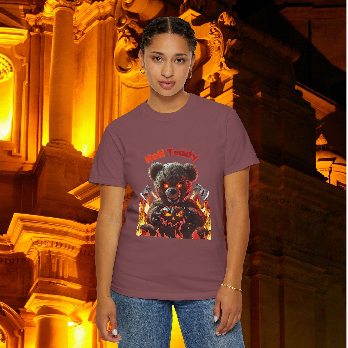 Hell Teddy Halloween T-Shirt