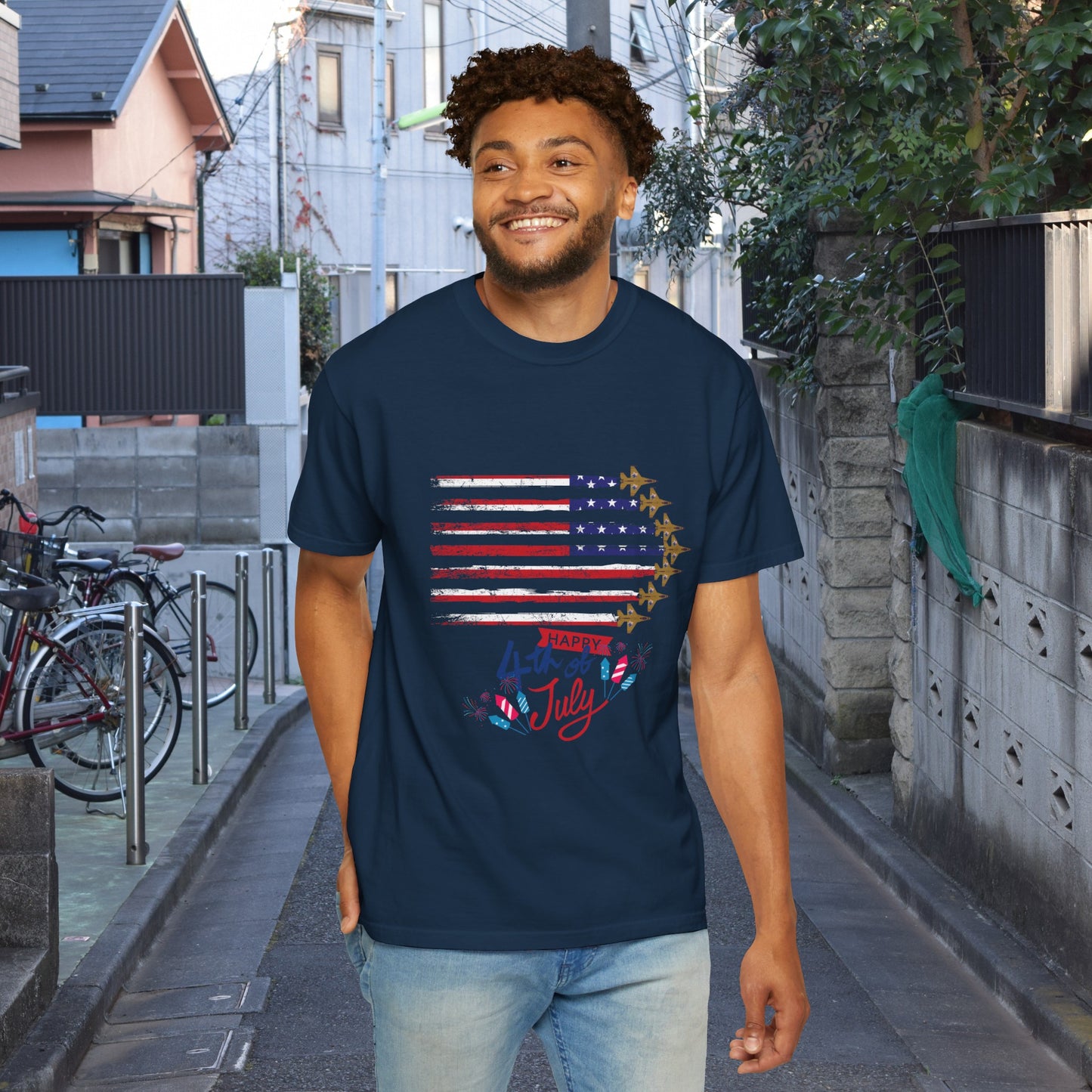 Cool and Comfortable T-shirt perfect for the 4th of July