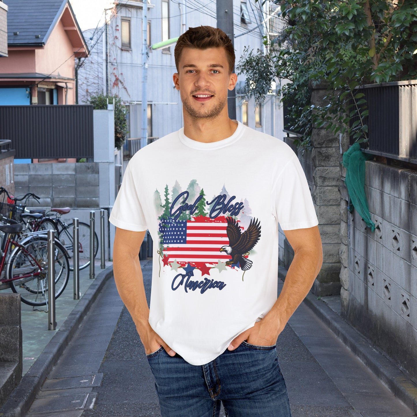 Cool and Comfortable T-shirt perfect for the 4th of July