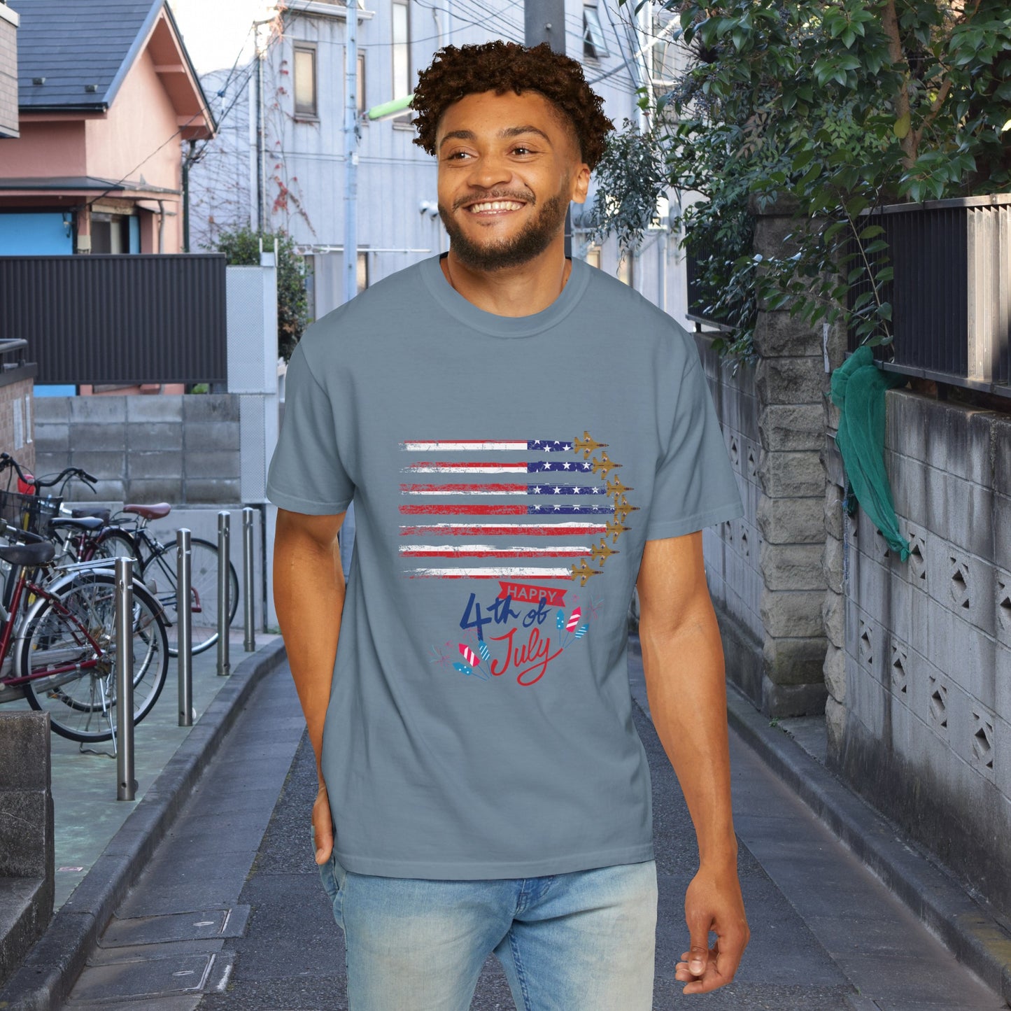 Cool and Comfortable T-shirt perfect for the 4th of July