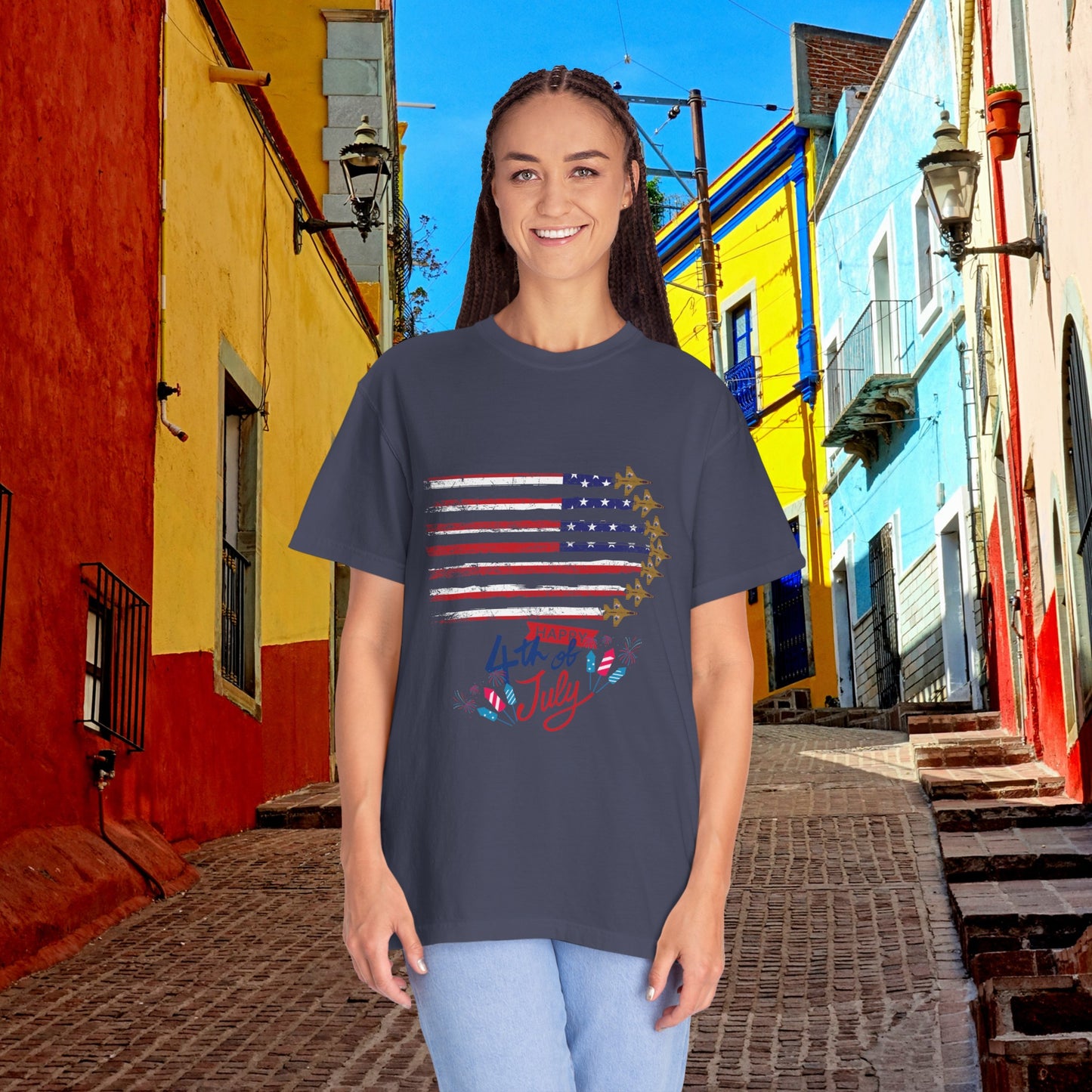 Cool and Comfortable T-shirt perfect for the 4th of July