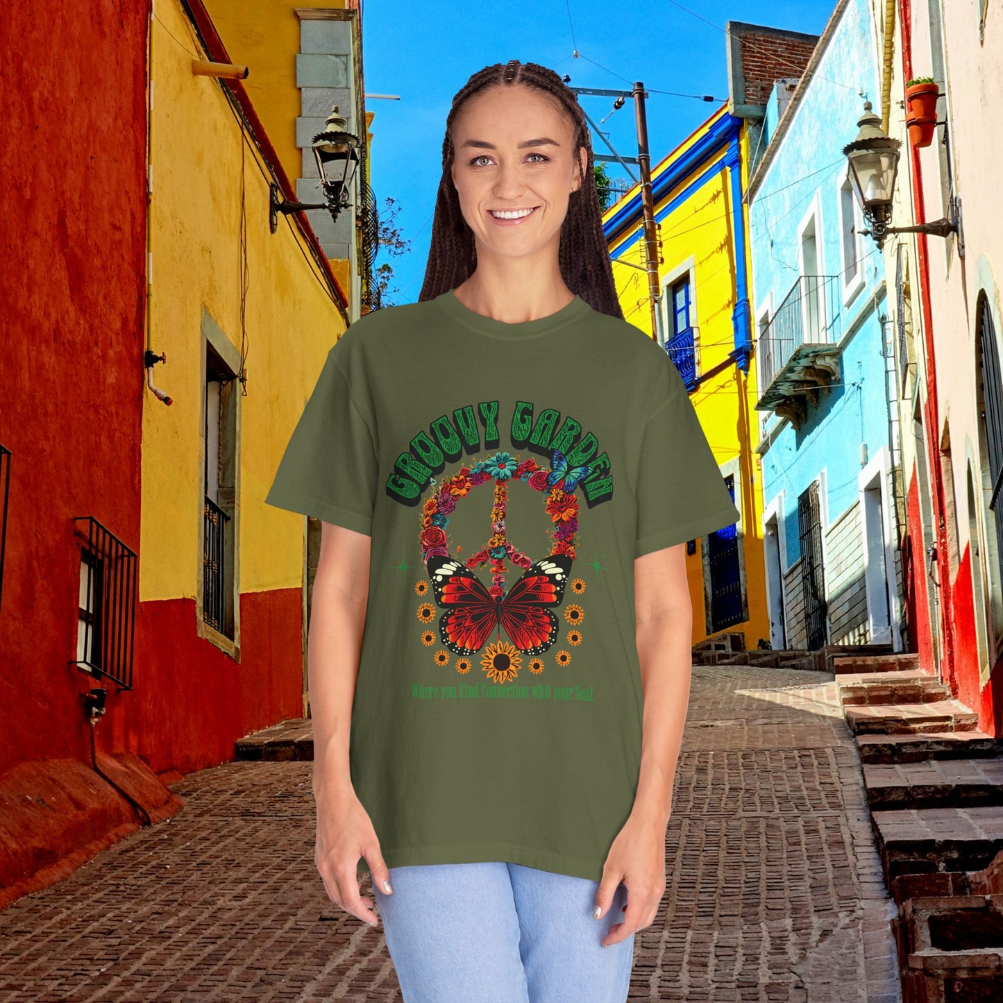 Nature Lover  Groovy Garden T-shirt